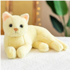 Unbranded (Yellow) 30cm Cute Plush Cat Doll Toy Simulation Stuffed Cats Toys For Boy Girl Unbranded (Yellow) 30cm Cute Plush Cat Doll Toy Simulation Stuffed Cats Toys For Boy Girl