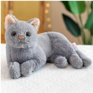 Unbranded (Gray) 30cm Cute Plush Cat Doll Toy Simulation Stuffed Cats Toys For Boy Girl Gi Unbranded (Gray) 30cm Cute Plush Cat Doll Toy Simulation Stuffed Cats Toys For Boy Girl Gi
