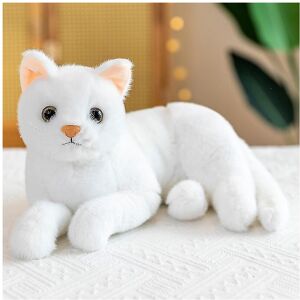 Unbranded (White) 30cm Cute Plush Cat Doll Toy Simulation Stuffed Cats Toys For Boy Girl G Unbranded (White) 30cm Cute Plush Cat Doll Toy Simulation Stuffed Cats Toys For Boy Girl G