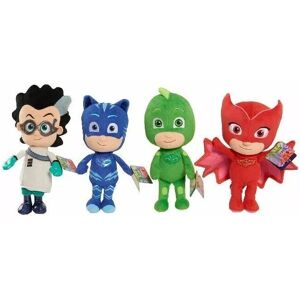 Unbranded 4pcs Movie PJ Masks Gekko Catboy Owlette Romeo Plush Doll Toys Stuffed Soft/Kids Unbranded 4pcs Movie PJ Masks Gekko Catboy Owlette Romeo Plush Doll Toys Stuffed Soft/Kids