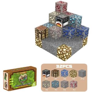 Unbranded (Mines) Magnetic Minecraft Building Blocks Set Diy Kit Construction Toys For Kid Unbranded (Mines) Magnetic Minecraft Building Blocks Set Diy Kit Construction Toys For Kid