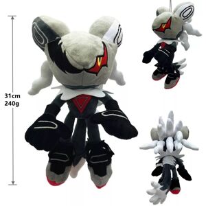 Unbranded (31cm Black) Sonic The Hedgehog Plush Knuckles Tails Stuffed Teddy Bear Soft Toy Unbranded (31cm Black) Sonic The Hedgehog Plush Knuckles Tails Stuffed Teddy Bear Soft Toy