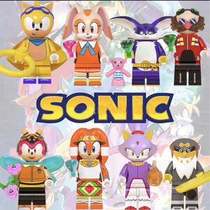 Unbranded (8PCS Sonic The Hedgehog B) 24PCS Sonic The Hedgehog Toy Action Mini Figures Fi Unbranded (8PCS Sonic The Hedgehog B) 24PCS Sonic The Hedgehog Toy Action Mini Figures Fi