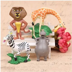 Unbranded Madagascar Movie Action Figures 4pcs Doll Collection Toy For Kids Cute Mini Toy Unbranded Madagascar Movie Action Figures 4pcs Doll Collection Toy For Kids Cute Mini Toy
