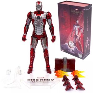 Unbranded (MK5) ZD Toys MK Series Marvel Avengers Iron Man 7" Action Figure Model Scenes G Unbranded (MK5) ZD Toys MK Series Marvel Avengers Iron Man 7" Action Figure Model Scenes G