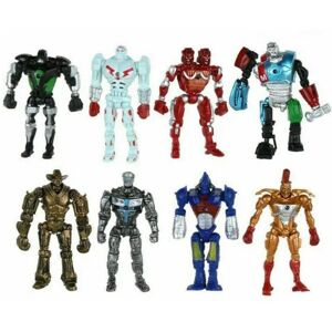 Unbranded 8pcs Movie Real Steel Zeus Atom Midas Noisy Boys Action Figures Robot Toys (S499 Unbranded 8pcs Movie Real Steel Zeus Atom Midas Noisy Boys Action Figures Robot Toys (S499