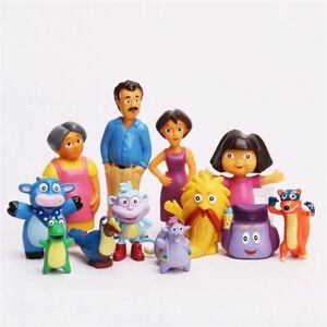 Unbranded 12Pcs Dora the Explorer PVC Action Figures Toy Collectible Set Toys Kids Gift Unbranded 12Pcs Dora the Explorer PVC Action Figures Toy Collectible Set Toys Kids Gift