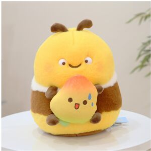Unbranded (Mango, 25cm/9.84in) Cute Little Bee Doll Creative Short Plush Toy Comfortable A Unbranded (Mango, 25cm/9.84in) Cute Little Bee Doll Creative Short Plush Toy Comfortable A