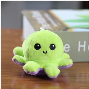 Unbranded (Green) And Soft Adorable Reversible Octopus Plush Keychain For Kids Adults In M Unbranded (Green) And Soft Adorable Reversible Octopus Plush Keychain For Kids Adults In M