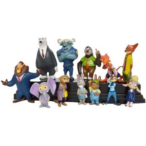 Unbranded 12Pcs Zootopia Zootropolis Judy Hopps Nick Wilde Mr Big Mini Action Figures Toys Unbranded 12Pcs Zootopia Zootropolis Judy Hopps Nick Wilde Mr Big Mini Action Figures Toys