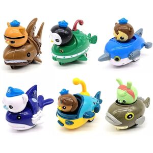 Unbranded 6Pcs The Octonauts Toys Car Figure Barnacles Peso Kwazii Crew Car Toy Kids Gift Unbranded 6Pcs The Octonauts Toys Car Figure Barnacles Peso Kwazii Crew Car Toy Kids Gift