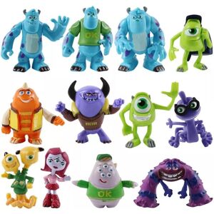 Unbranded 12Pcs Monsters University Mike Sully Monsters Inc Action Figure Kids Gifts Toy Unbranded 12Pcs Monsters University Mike Sully Monsters Inc Action Figure Kids Gifts Toy