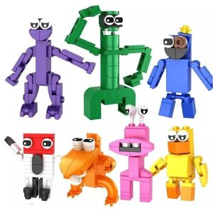 Unbranded Horror Rainbowed Friends Building Blocks Cartoon Anime Game Bricks Toys Unbranded Horror Rainbowed Friends Building Blocks Cartoon Anime Game Bricks Toys
