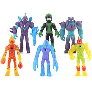 Unbranded 6PCS BEN 10 Action Figures 3.5'' PVC Doll Play Toy Model Gift Kids Collect Unbranded 6PCS BEN 10 Action Figures 3.5'' PVC Doll Play Toy Model Gift Kids Collect