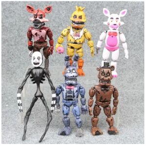 Unbranded 6Pcs FNAF Five Nights At Freddy's Plush Bear 6" Action Figure Toy-Fast Dispatch Unbranded 6Pcs FNAF Five Nights At Freddy's Plush Bear 6" Action Figure Toy-Fast Dispatch