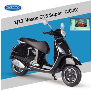 Maxpower (Black retail box) 1:12 Vespa GTS Super 2020 Alloy Leisure Motorcycle Model Simu Maxpower (Black retail box) 1:12 Vespa GTS Super 2020 Alloy Leisure Motorcycle Model Simu