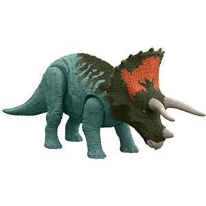 Jurassic World Dominion Roar Strikers Triceratops Dinosaur Action Figure with Mo Jurassic World Dominion Roar Strikers Triceratops Dinosaur Action Figure with Mo