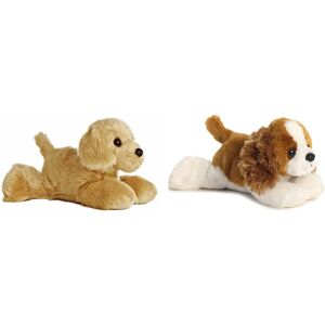 Aurora World AURORA The Golden Retriever Dog Soft Toy 31294 Brown & Mini Flopsies Charles The Aurora World AURORA The Golden Retriever Dog Soft Toy 31294 Brown & Mini Flopsies Charles The