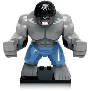 (Unbranded) (Hulk Grey) Super Hero Large Figure Toy Action Mini Figures Fits Lego (Unbranded) (Hulk Grey) Super Hero Large Figure Toy Action Mini Figures Fits Lego