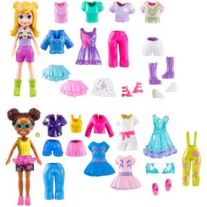 Polly Pocket Sparkle Cove Adventure Dolls, Clothes and Accessories Set, Fashion Polly Pocket Sparkle Cove Adventure Dolls, Clothes and Accessories Set, Fashion