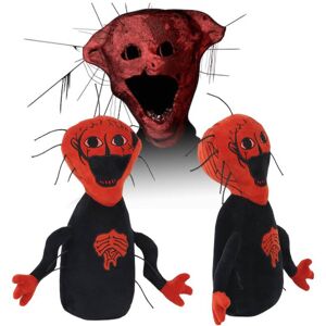 Unbranded The Boiled One Horror Game Plush Toy - 25 cm Black & Red Stuffed Plush Figure, P Unbranded The Boiled One Horror Game Plush Toy - 25 cm Black & Red Stuffed Plush Figure, P