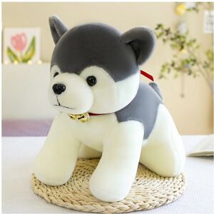 Unbranded (Gray, 35cm) Deluxe Husky Plush Toy Soft Stuffed Dog Ideal For Kids And Animal L Unbranded (Gray, 35cm) Deluxe Husky Plush Toy Soft Stuffed Dog Ideal For Kids And Animal L