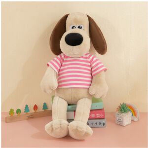 Unbranded (Pink, 45cm/17.72in) Gromit Anime Wallace Character Plush Toy Doll Pillow Plaid Unbranded (Pink, 45cm/17.72in) Gromit Anime Wallace Character Plush Toy Doll Pillow Plaid