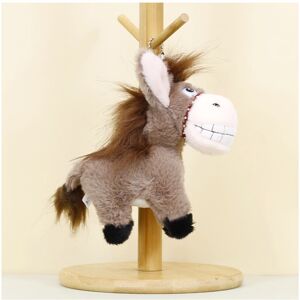 Unbranded (Brown) Plush Brown Donkey Keychain Small Horse Stuffed Toy Adorable Key Accesso Unbranded (Brown) Plush Brown Donkey Keychain Small Horse Stuffed Toy Adorable Key Accesso