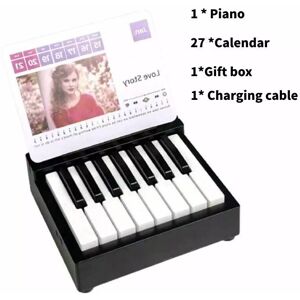 VEISHET (Black) Taylor Swift Piano Music Sheets Calendar Toy Set Musical Instrument Fans VEISHET (Black) Taylor Swift Piano Music Sheets Calendar Toy Set Musical Instrument Fans
