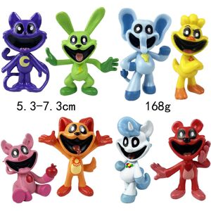 Unbranded (8pcs Set B) Smiling Critters Figure Toy Poppy Playtime Doll UK Unbranded (8pcs Set B) Smiling Critters Figure Toy Poppy Playtime Doll UK