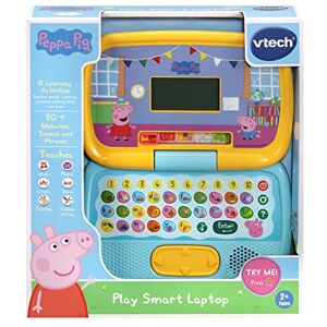 VTech Peppa Pig: Play Smart Laptop Interactive Learning Laptop for Kids with L VTech Peppa Pig: Play Smart Laptop Interactive Learning Laptop for Kids with L