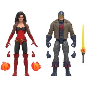 Hasbro Marvel Legends Series Marvel's Black Knight and Marvel's Sersi, Avengers Hasbro Marvel Legends Series Marvel's Black Knight and Marvel's Sersi, Avengers