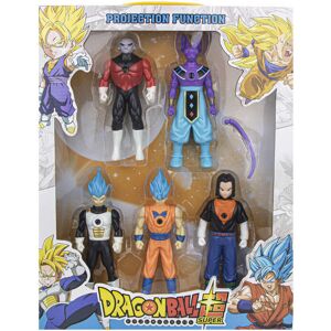 Unbranded (Set Of E 5pcs) Dragon Ball Z Light Projection Goku Vegeta Movable Doll Model Ch Unbranded (Set Of E 5pcs) Dragon Ball Z Light Projection Goku Vegeta Movable Doll Model Ch