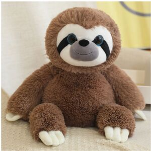 RYWOLT (Dark Brown, 40cm/15.75in) Plush Sloth Toy Stuffed Animal Doll Realistic Zoo Sou RYWOLT (Dark Brown, 40cm/15.75in) Plush Sloth Toy Stuffed Animal Doll Realistic Zoo Sou