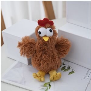 Unbranded (Brown) Plush Cute Chicken Keychain Long Fur Adorable Girls Bag Charm Pp Cotton Unbranded (Brown) Plush Cute Chicken Keychain Long Fur Adorable Girls Bag Charm Pp Cotton