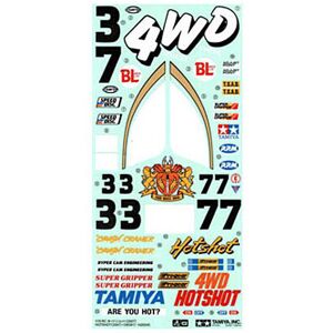 TAMIYA 58391 Hotshot (Re-Release), 9495516/19495516 Decals/Stickers TAMIYA 58391 Hotshot (Re-Release), 9495516/19495516 Decals/Stickers