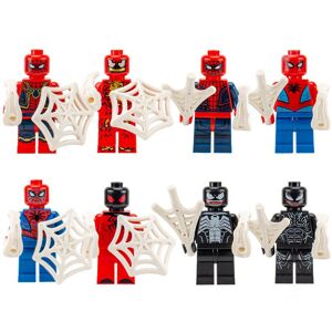 STBNVF (Spider 8pcs) 8pcs-12pcs superhero building blocks figures puzzle assembling toy STBNVF (Spider 8pcs) 8pcs-12pcs superhero building blocks figures puzzle assembling toy