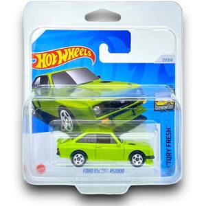 Hot Wheels Ford Escort RS2000 (Lime Green) 1/10 Factory Fresh - 2024-23/250 (Short Card) - Hot Wheels Ford Escort RS2000 (Lime Green) 1/10 Factory Fresh - 2024-23/250 (Short Card) -