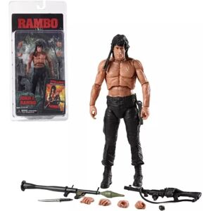NECA John Rambo First Blood Part II Action Figure 18cm Official NECA John Rambo First Blood Part II Action Figure 18cm Official