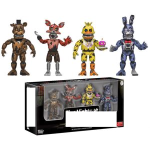 (Set 4) Funko Five Nights At Freddy's FNAF Golden Freddy Foxy The Pirate Articul (Set 4) Funko Five Nights At Freddy's FNAF Golden Freddy Foxy The Pirate Articul