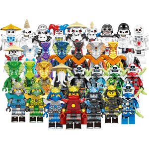 Unbranded 32Pcs Ninjago Mini Figures Kai Jay Sensei Wu Master Building Blocks Toys Unbranded 32Pcs Ninjago Mini Figures Kai Jay Sensei Wu Master Building Blocks Toys
