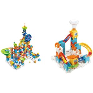 VTech Marble Rush Adventure Set, Construction Toys for Kids with 10 Marbles and 128 Bu VTech Marble Rush Adventure Set, Construction Toys for Kids with 10 Marbles and 128 Bu