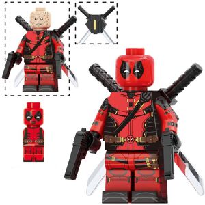 Unbranded (Style C) Building Blocks Deadpool Wolverine Action Figure Model Doll Decoration Unbranded (Style C) Building Blocks Deadpool Wolverine Action Figure Model Doll Decoration
