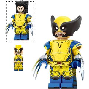 Unbranded (Style G) Building Blocks Deadpool Wolverine Action Figure Model Doll Decoration Unbranded (Style G) Building Blocks Deadpool Wolverine Action Figure Model Doll Decoration
