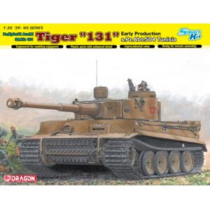 Dragon 6820 Tiger I '131' s.Pz.Abt 504 Tunisia 1:35 Tank Plastic Model Kit Dragon 6820 Tiger I '131' s.Pz.Abt 504 Tunisia 1:35 Tank Plastic Model Kit