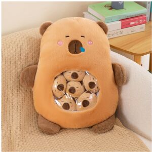 Unbranded (Capybara) Sanrio Eggy Party Stitch Panda Snack Plush Toy Pillow 6pcs Playable D Unbranded (Capybara) Sanrio Eggy Party Stitch Panda Snack Plush Toy Pillow 6pcs Playable D