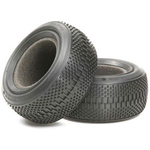 Tamiya 54185 Dual Block Tires - High Traction Tires for 1/10 Chassis Tamiya 54185 Dual Block Tires - High Traction Tires for 1/10 Chassis