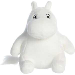 Aurora World Aurora, 12585, Moomin Official Merchandise, Moomin, 8In, Soft Toy, White Aurora World Aurora, 12585, Moomin Official Merchandise, Moomin, 8In, Soft Toy, White