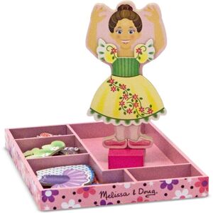 Melissa & Doug Nina Ballerina Magnetic Wooden Dress-Up Doll Pretend Play Toy Cognitive Skil Melissa & Doug Nina Ballerina Magnetic Wooden Dress-Up Doll Pretend Play Toy Cognitive Skil