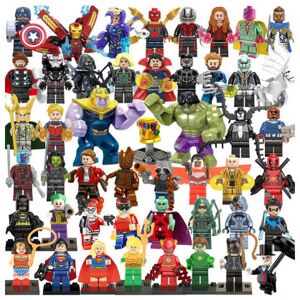 Doyarbim 48PCS DC Marvel Superheroes Minifigures Toys Fit Lego Doyarbim 48PCS DC Marvel Superheroes Minifigures Toys Fit Lego